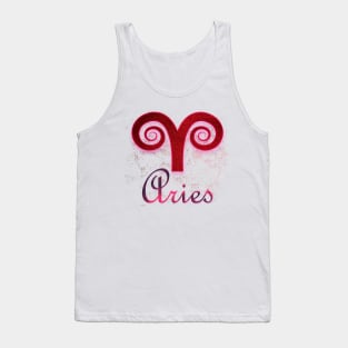 Aries Horoscope Tank Top